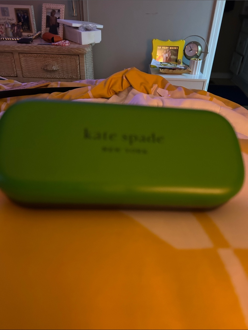 Kate Spade Eyeglass case with Cleaning cloth